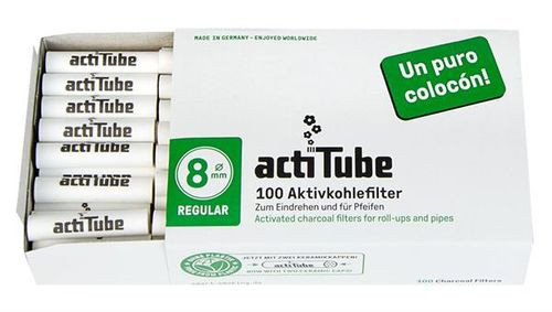 100 ActiTube 8mm Aktivkohlefilter zum Eindrehen