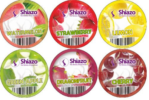 Shiazo Dampfsteine | Fruchtmix Set | Vorteilspack mit 6 Sorten - Steam Stones