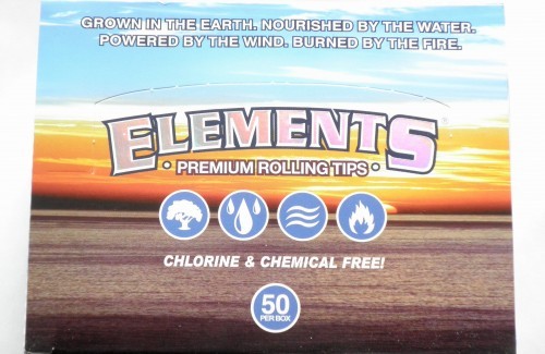 Elements Rolling Tips unperforiert, Box 50 x 50