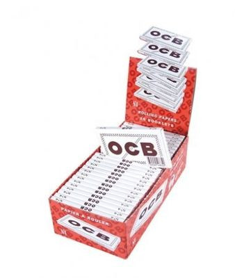 OCB Weiß small No 4 kurz, 25 x 100 Blättchen BOX (VE)