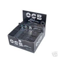 OCB Premium Slim schwarz 1 Booklet mit 32 Blättchen
